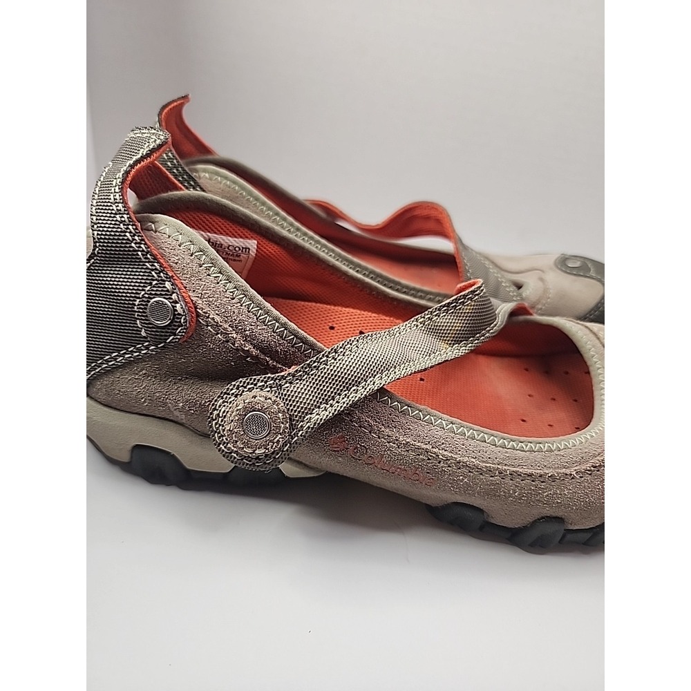 COLUMBIA Mary Jane Slip-On Comfort Shoes Size 7 Tan Flats - Picture 2 of 13